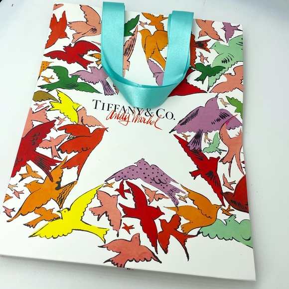 TIFFANY & CO/ANDY WALHOL Limited Edition Gift bag + extra iconic Robin's Egg bag - Picture 6 of 10